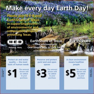 H-E-B Supports EarthShare Texas